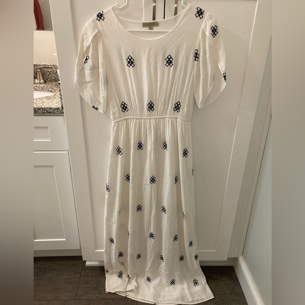 Small Polagram Maxi Dress